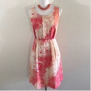 Loft Summer Floral Sheath Dress Size 0P